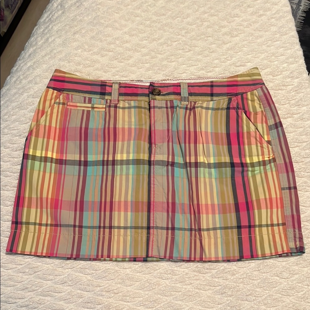 Colorful Plaid Women's Skirt